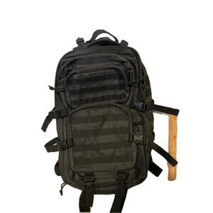 Generic Black Canvas Tactical Backpack
